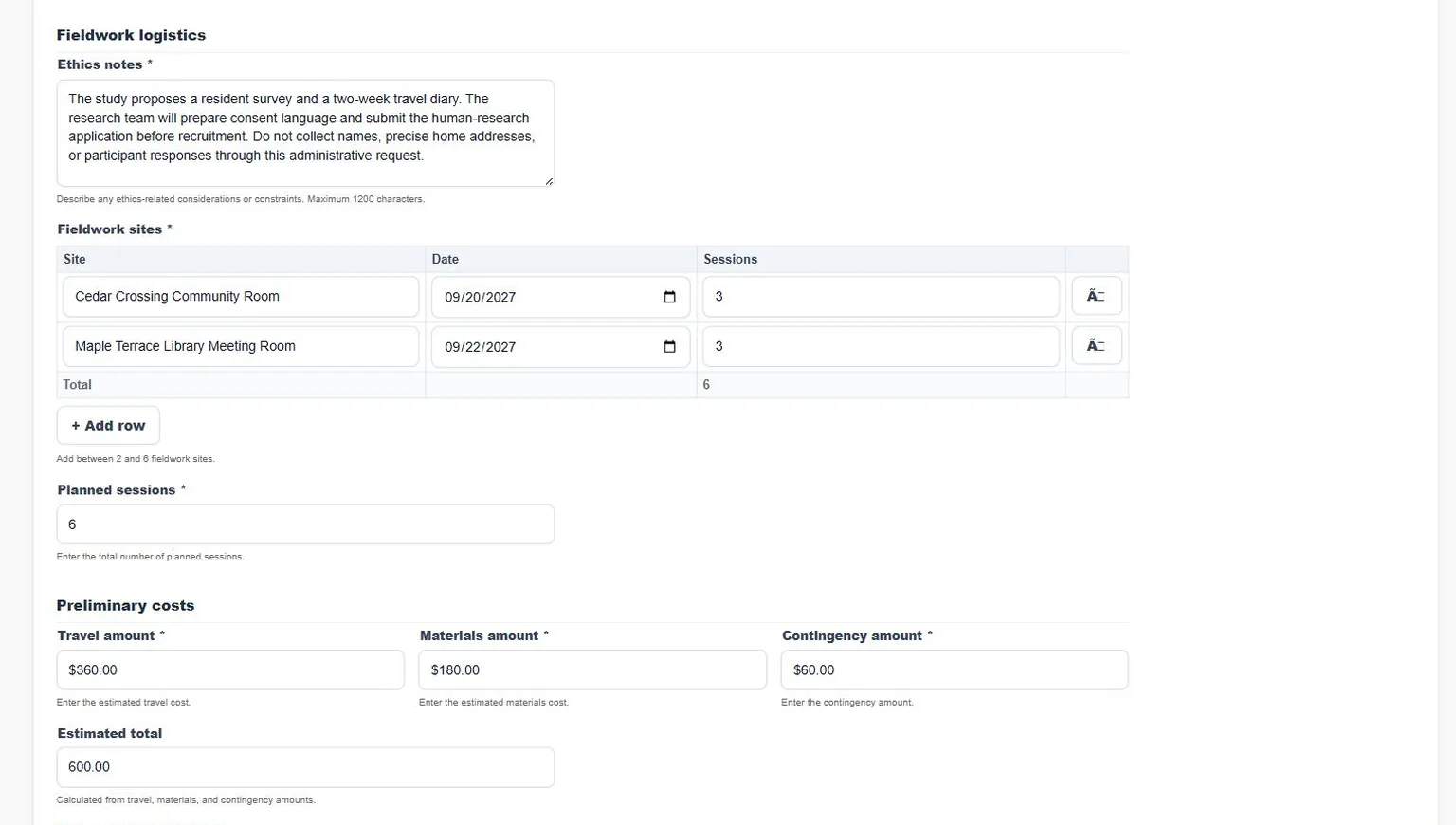 Institutional questions in use